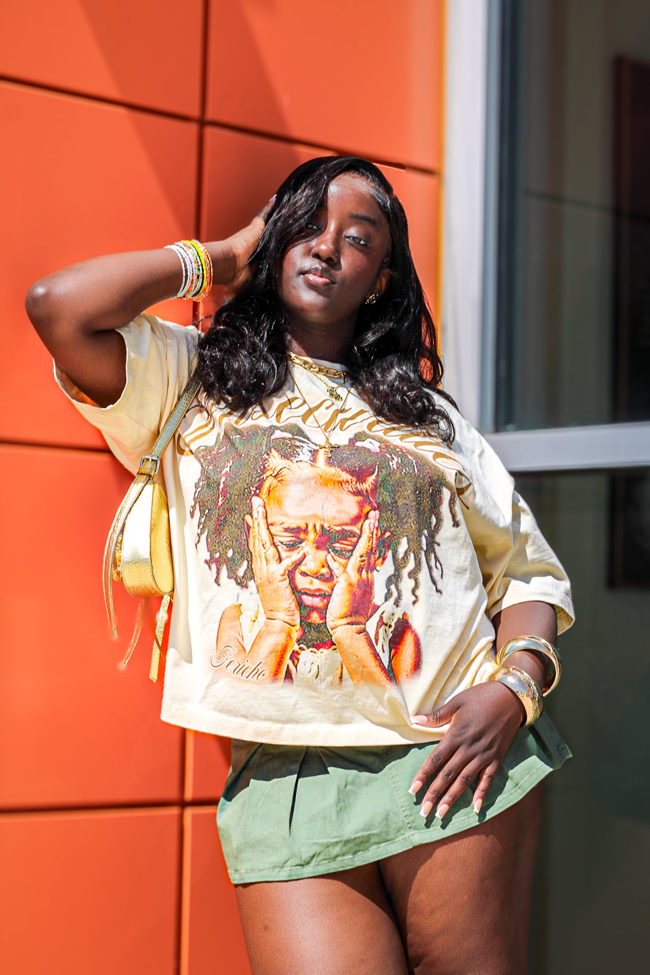 Insecurities Boxy Cropped Tee