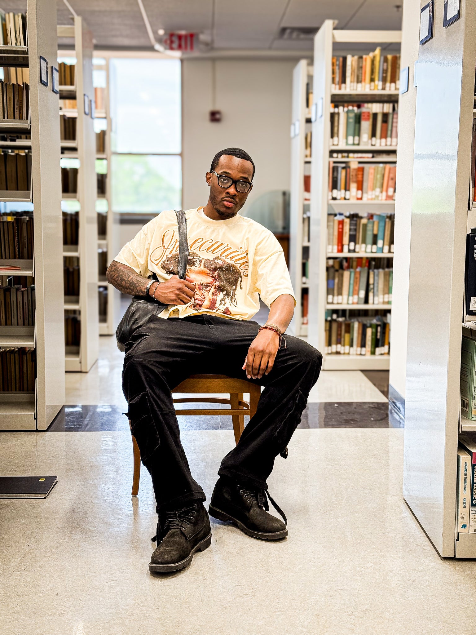 Insecurities Boxy Cropped Tee